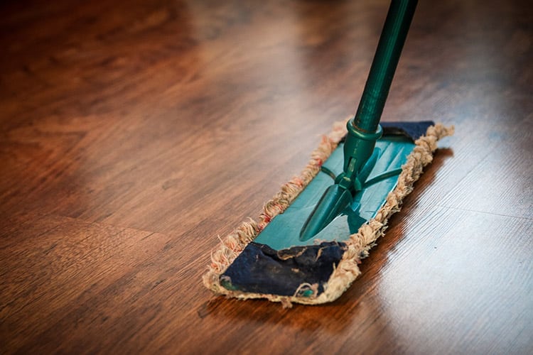 cleaning communal areas